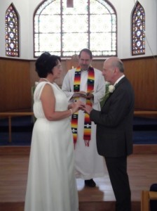 Wedding of Michael Lightfoot to Clare Hatfield